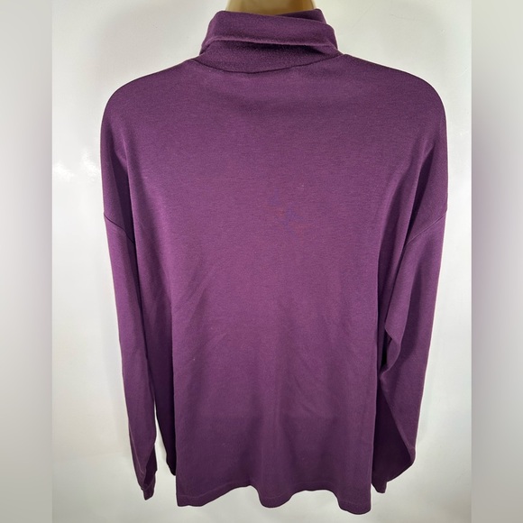 Vintage Eddie Bauer women’s cotton turtle neck size xl - Picture 4 of 4